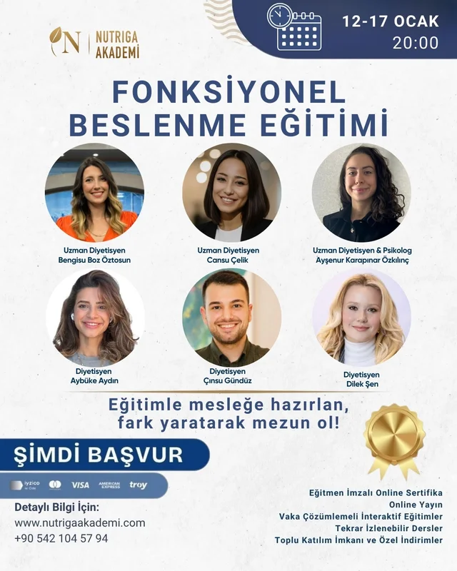 FONKSİYONEL BESLENME EĞİTİMİ