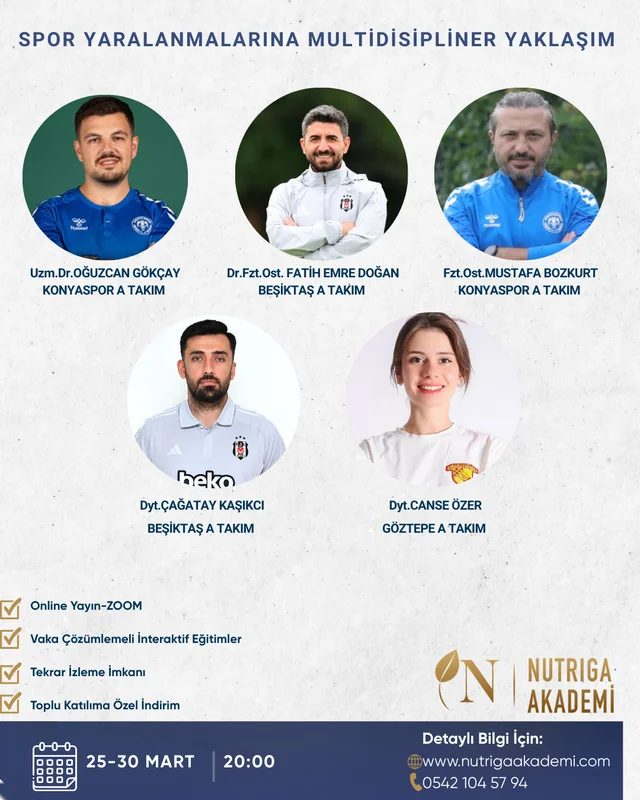 SPOR YARALANMALARINDA MULTİDİSİPLİNER YAKLAŞIM