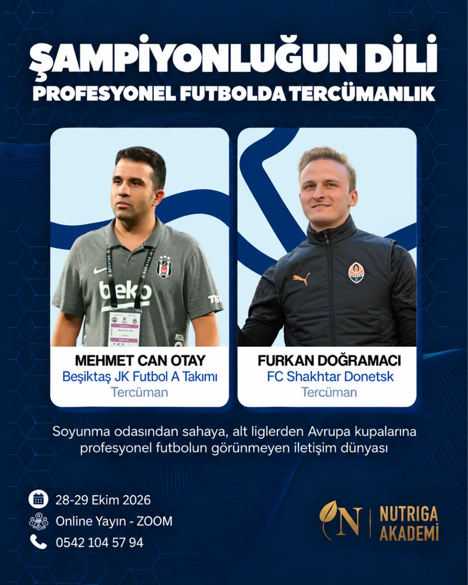 🏆ŞAMPİYONLUĞUN DİLİ - Profesyonel Futbolda Tercümanlık